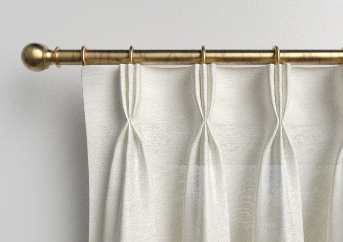 Marsala Voile, Beach White - Made to Measure Curtains - Image 11